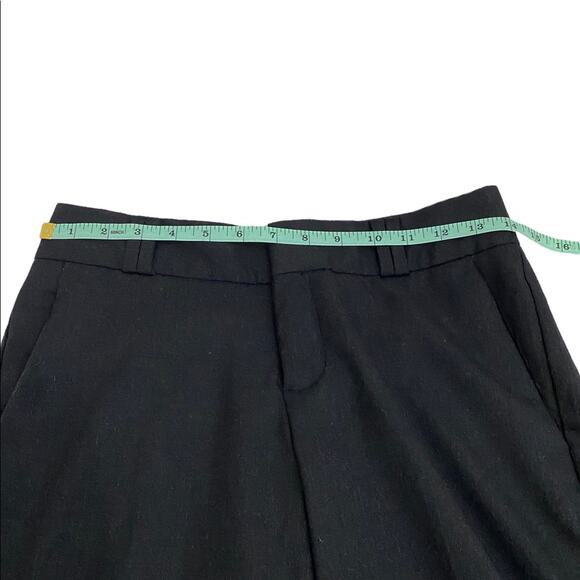 Banana Republic Factory Size 2 Short Charcoal Gray Wool Blend Dress Pants - Picture 11 of 13